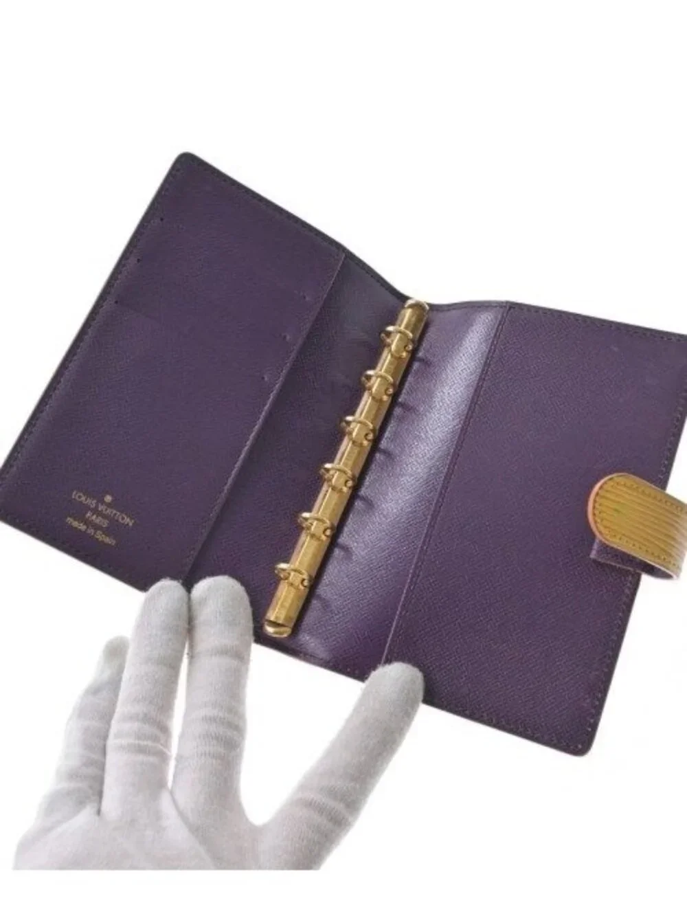 Louis Vuitton Agenda Yellow